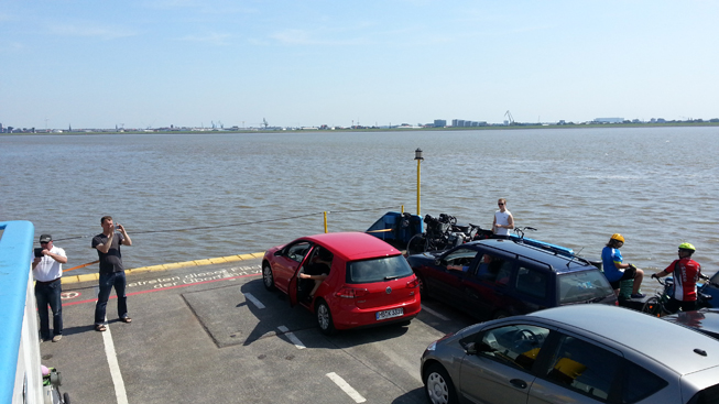 Auf der Weserf�hre